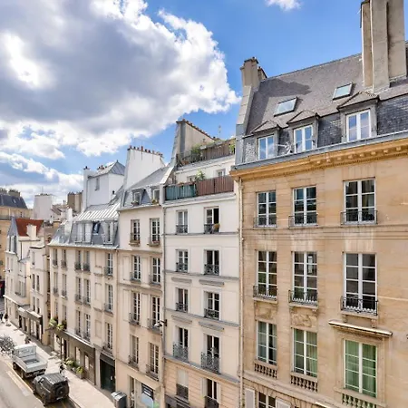 Apartment Grande Terrasse, Climatisation, 3 Chambres, Marais
