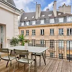 Grande Terrasse, Climatisation, 3 Chambres, Marais 아파트 파리