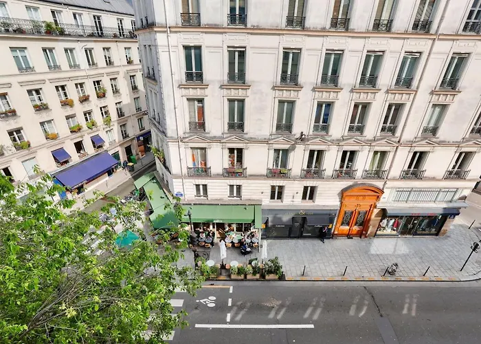 Grande Terrasse, Climatisation, 3 Chambres, Marais 公寓
