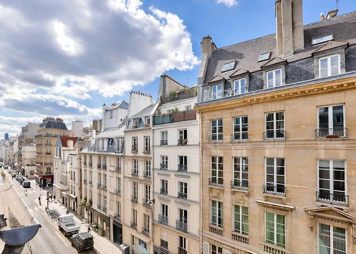 Grande Terrasse, Climatisation, 3 Chambres, Marais 公寓