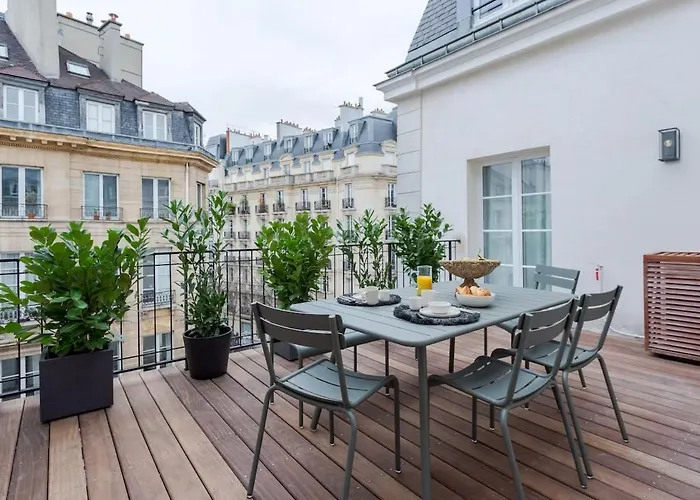 公寓 Grande Terrasse, Climatisation, 3 Chambres, Marais *