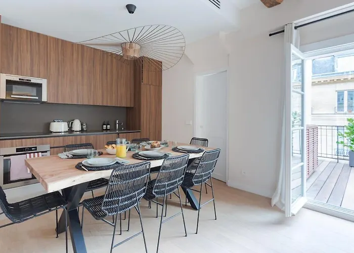Grande Terrasse, Climatisation, 3 Chambres, Marais * 巴黎