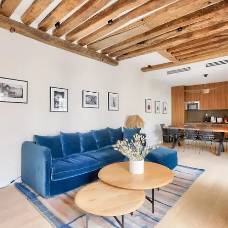 Grande Terrasse, Climatisation, 3 Chambres, Marais Апартаменты